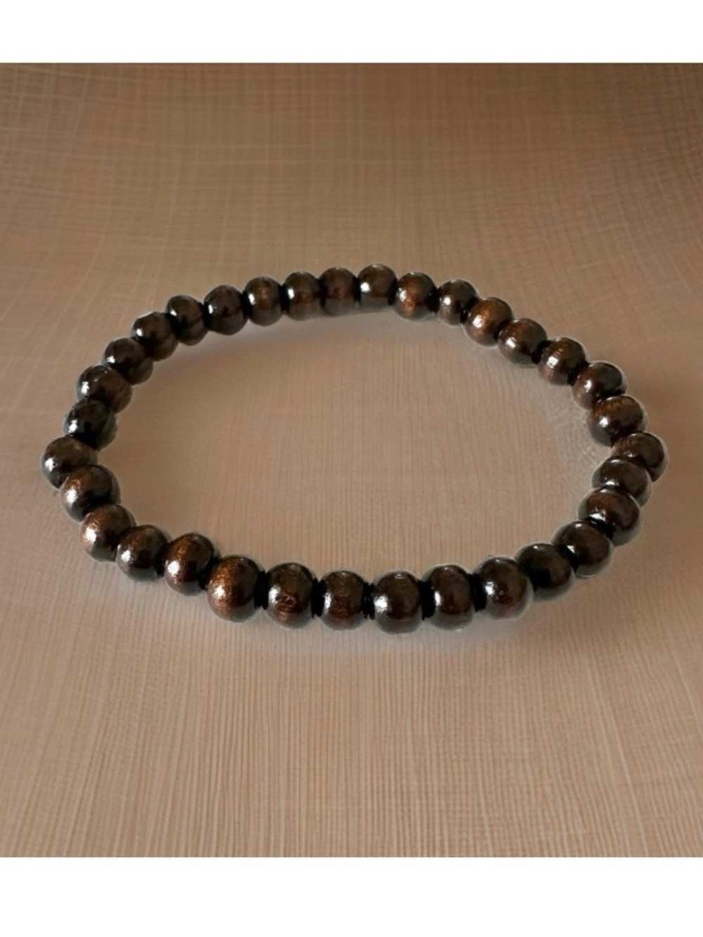 🔴 5 for $10 ONE Vintage Style Bohemian Wooden Beaded Stacking Bracelet